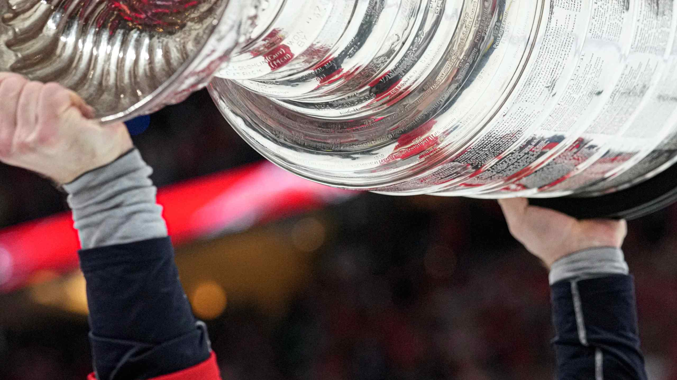 An image of the Stanley Cup.